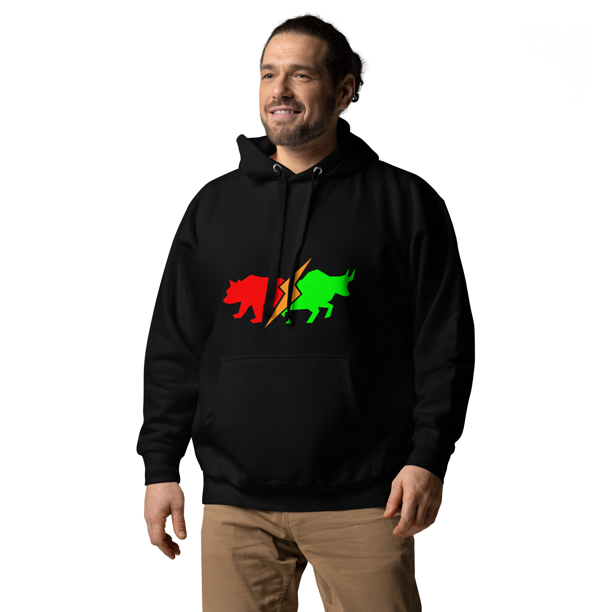 Bull and Bear Market Unisex Hoodie